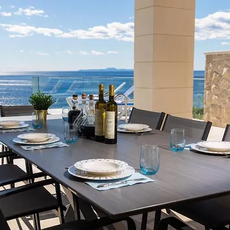 Beautiful Sea View Di Goya With Heated Pool Villa *