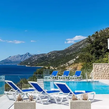 Beautiful Sea View Di Goya With Heated Pool Villa